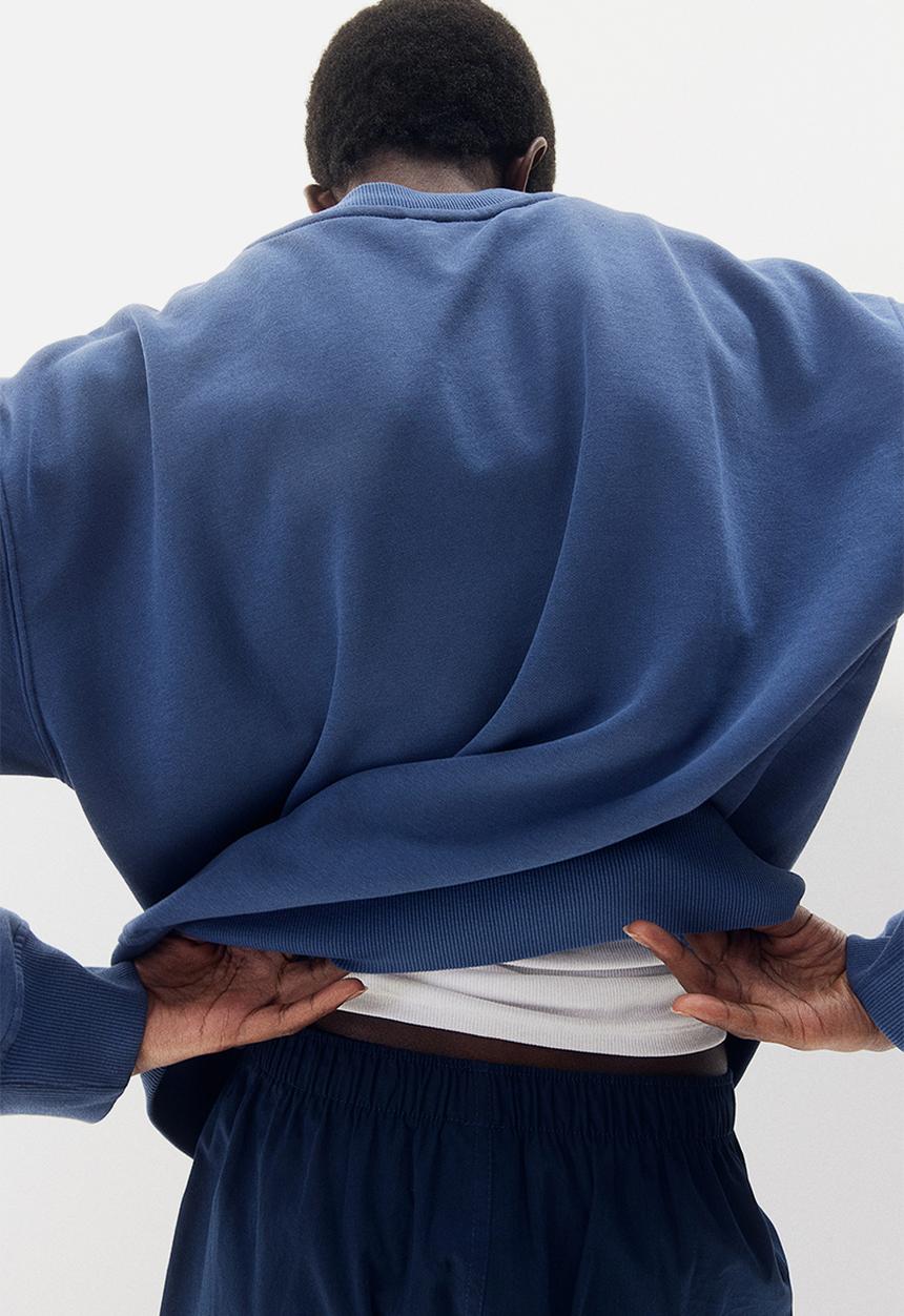 H&M - Crew-neck sweatshirt - blue & santa monica