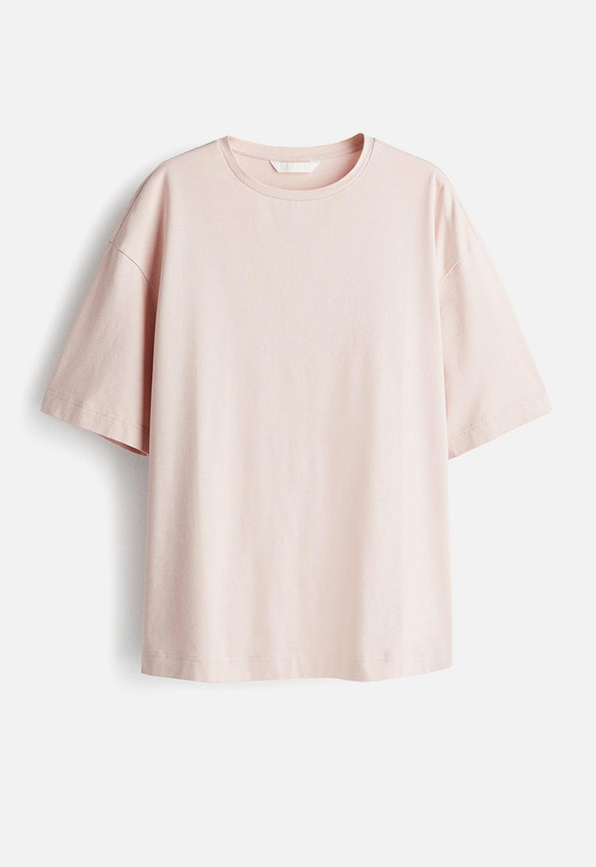 H&M - T-shirt - powder pink