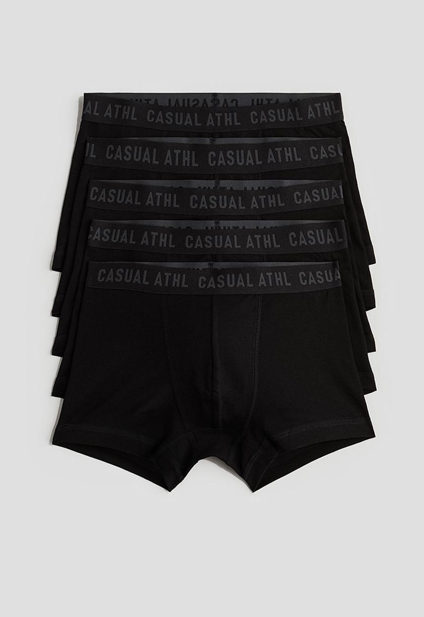 H&M - 5-Pack trunks - black casual