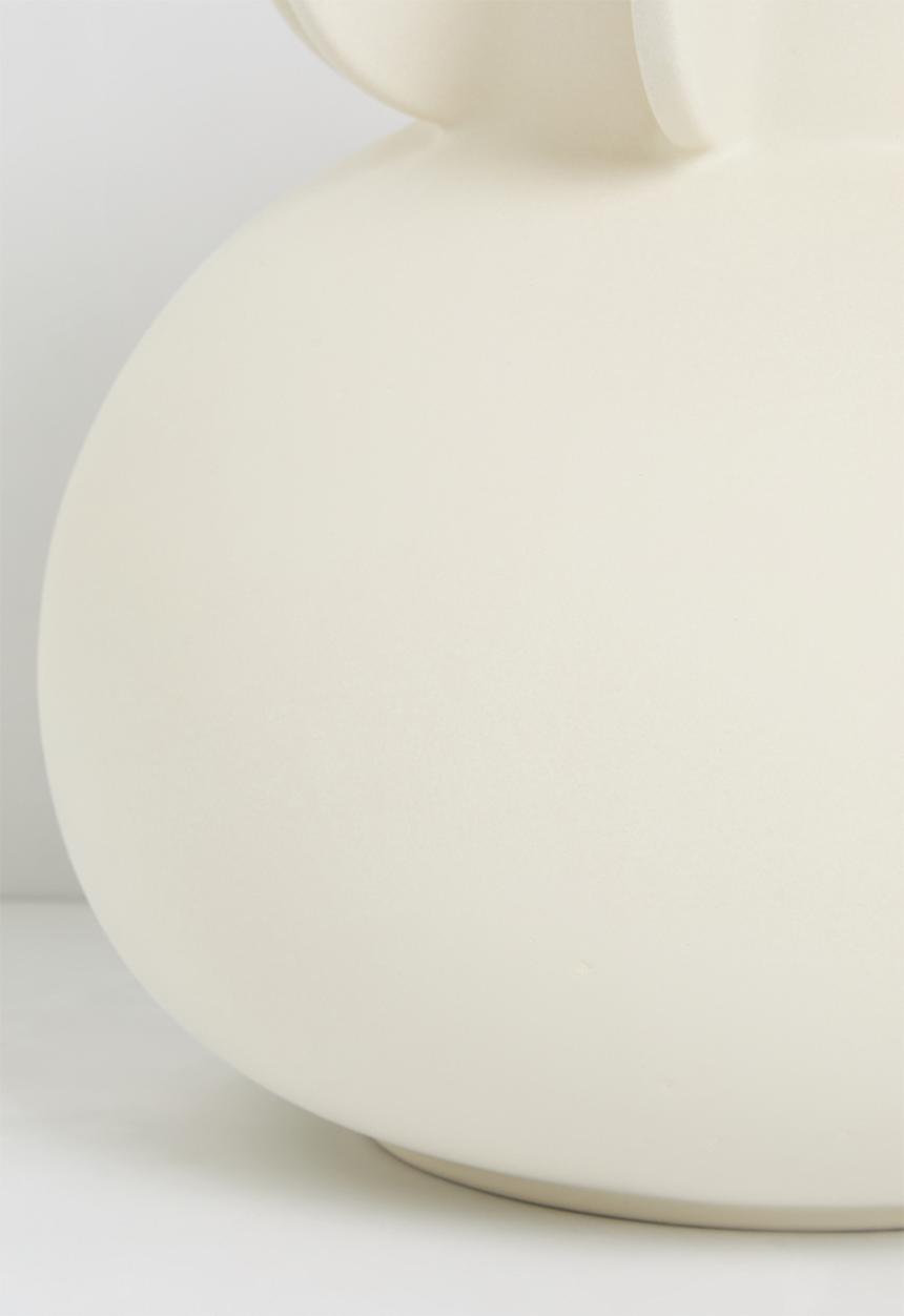 H&M - Reactive-glaze stoneware vase - natural white