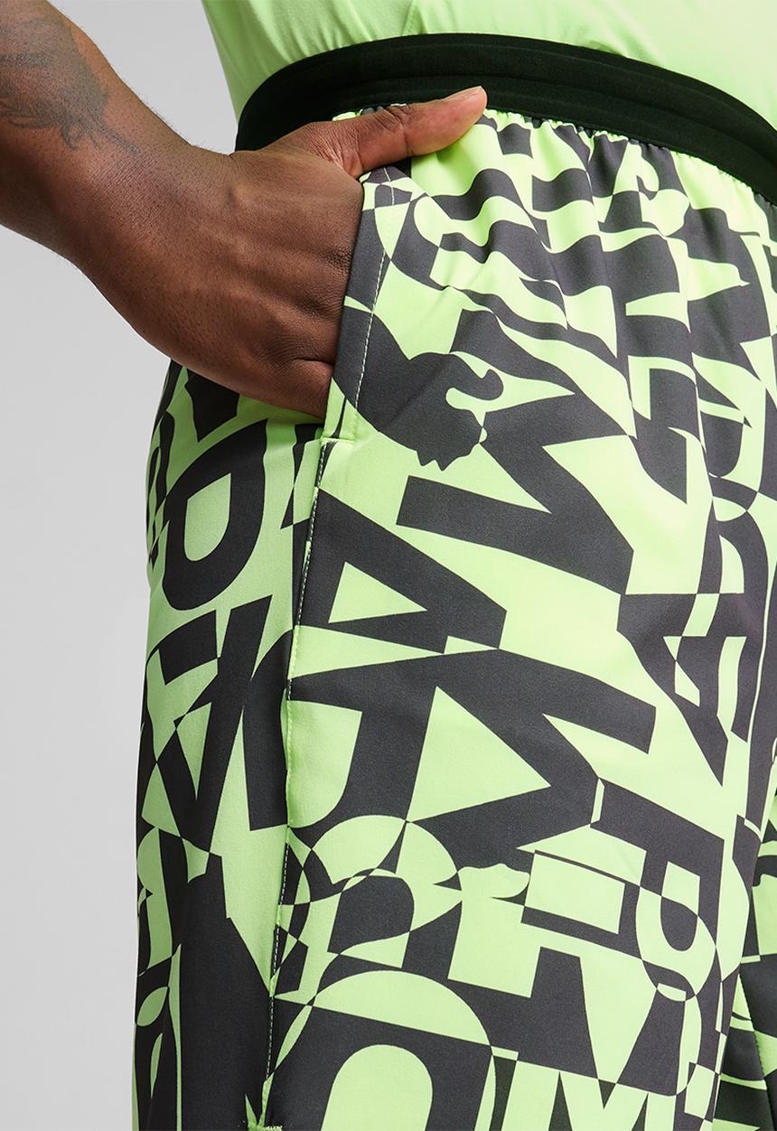 PUMA - Energy aop 7" stretch woven short - galactic gray