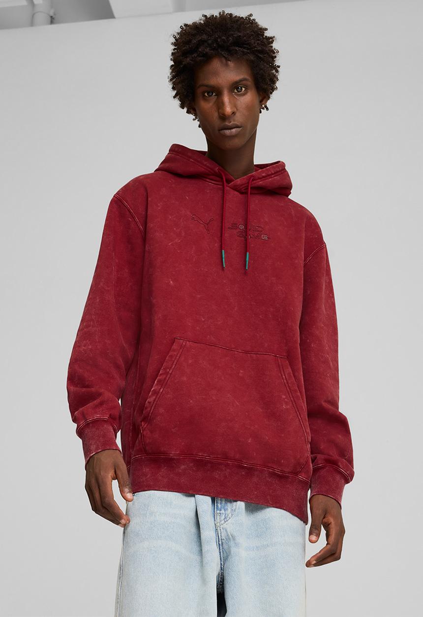 PUMA - PUMA X SQUID GAME Graphic Hoodie FL - Intense Red