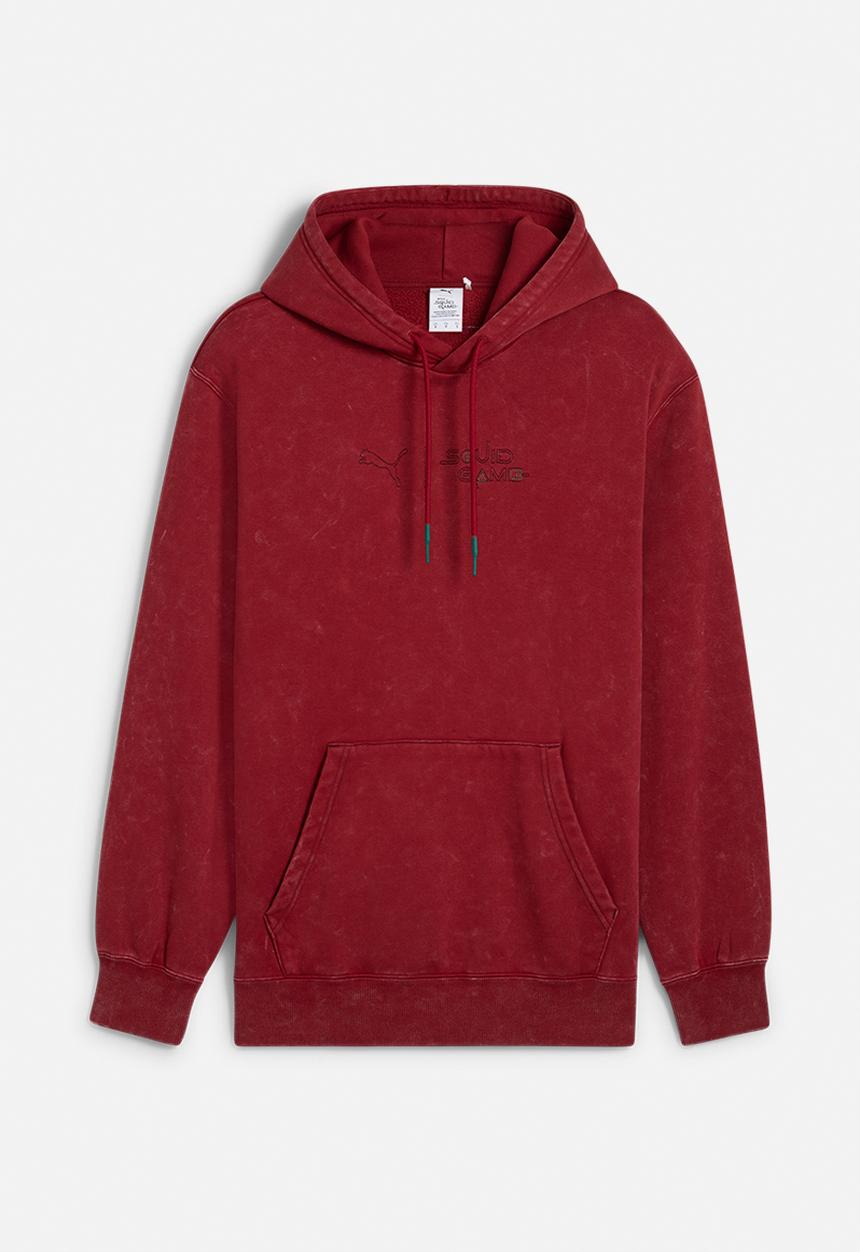 PUMA - PUMA X SQUID GAME Graphic Hoodie FL - Intense Red