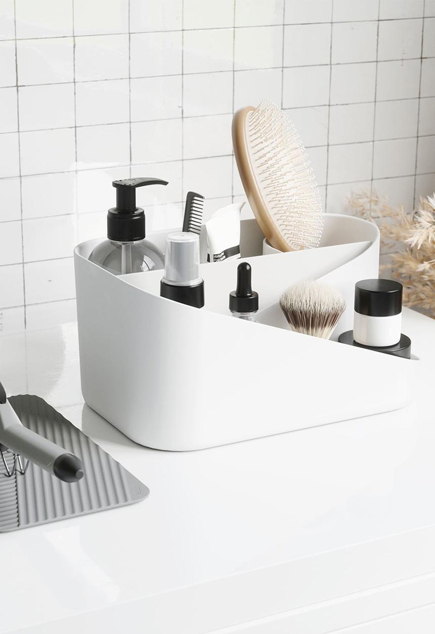 Umbra - Glam cosmetic organizer - white
