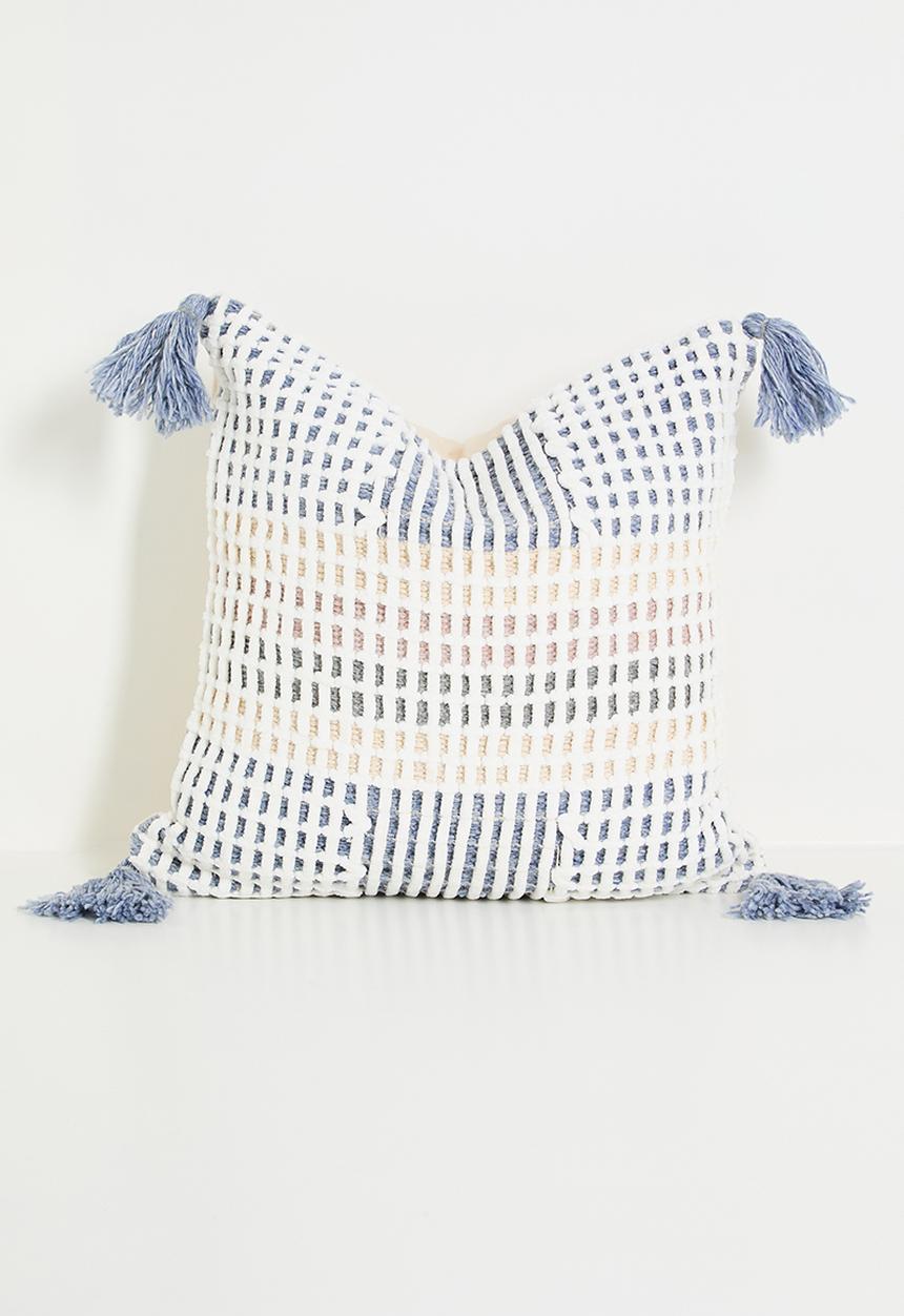 Sixth Floor - Polly cushion cover - Blue