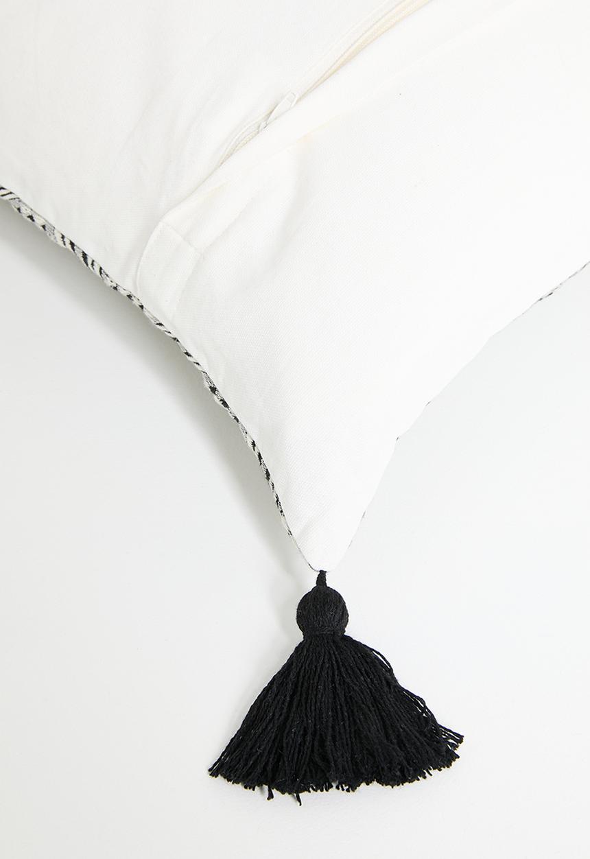 Sixth Floor - Dre woven cushion cover - Black