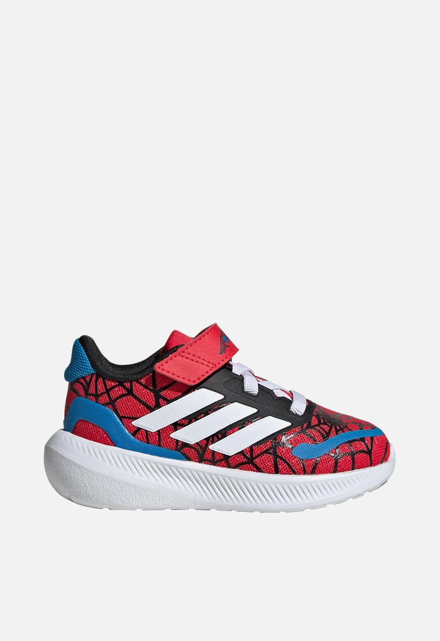 adidas Performance - Runfalcon Spider-Man El I - Pure Ruby/Cloud White/Bright Blue