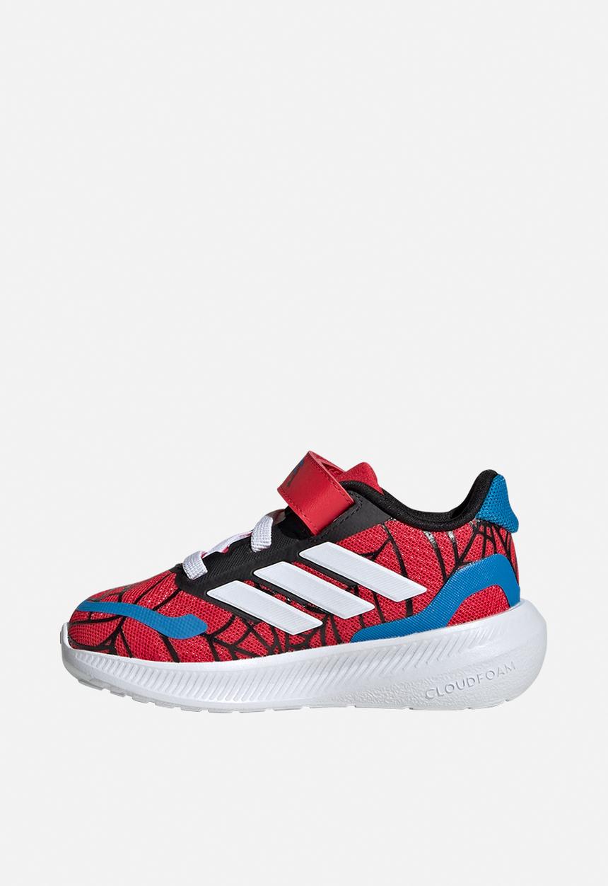 adidas Performance - Runfalcon Spider-Man El I - Pure Ruby/Cloud White/Bright Blue
