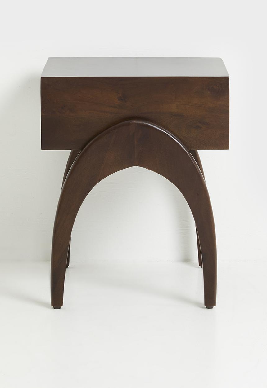 SF Collection - Lorren wooden bedside table-natural