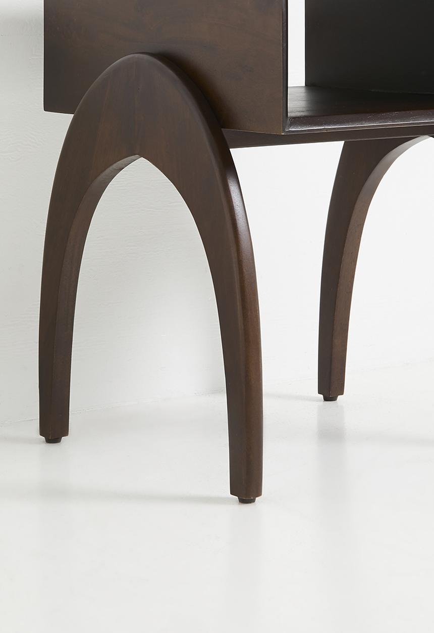 SF Collection - Lorren wooden bedside table-natural