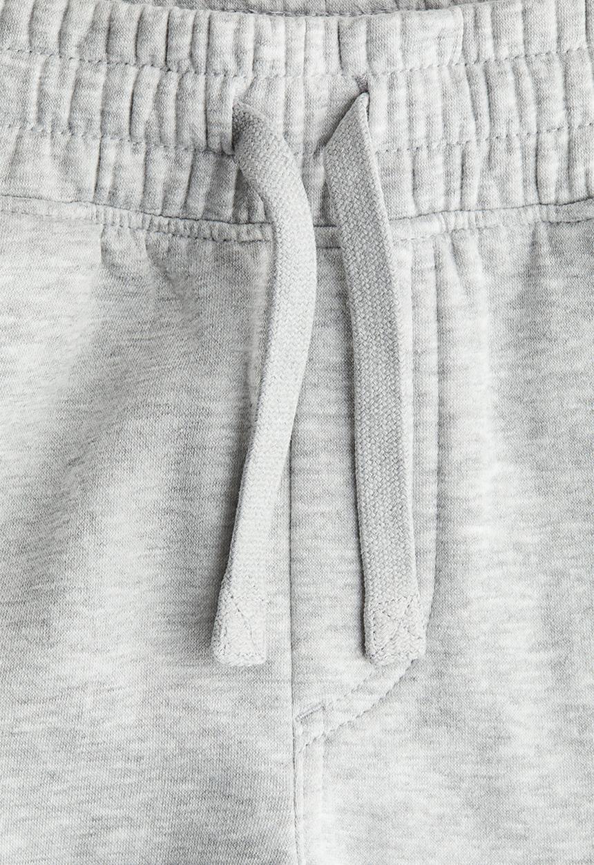 H&M - Cargo joggers - light grey marl