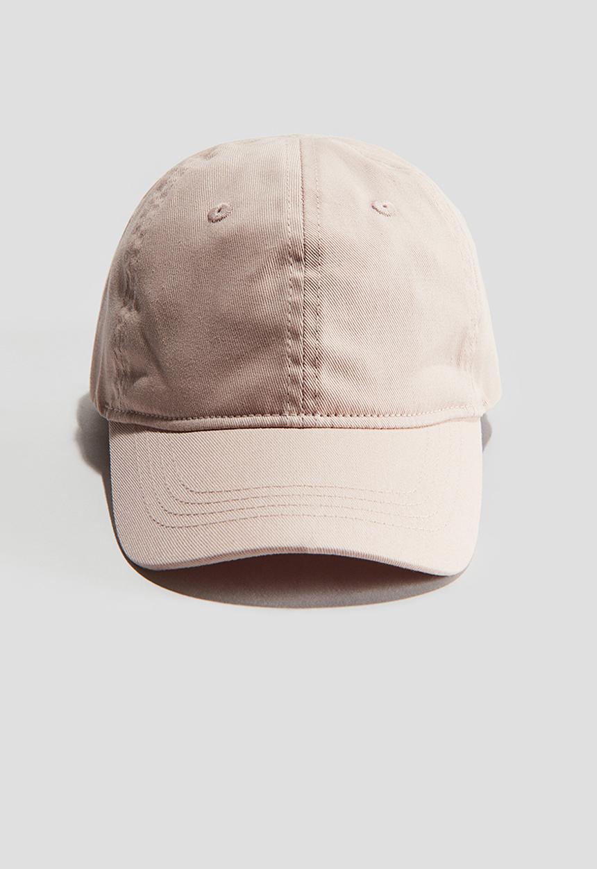 H&M - Twill cap - powder pink