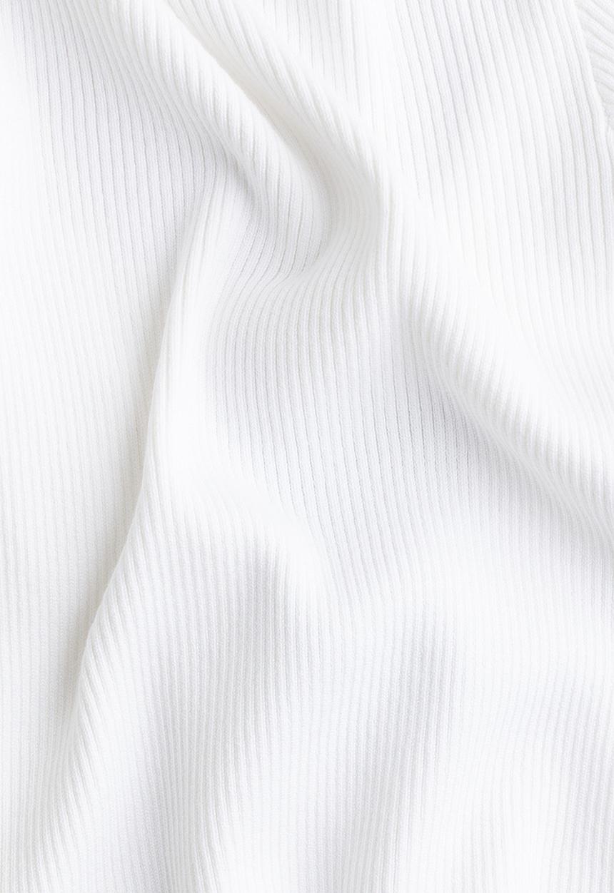 H&M - Ribbed jumper - white