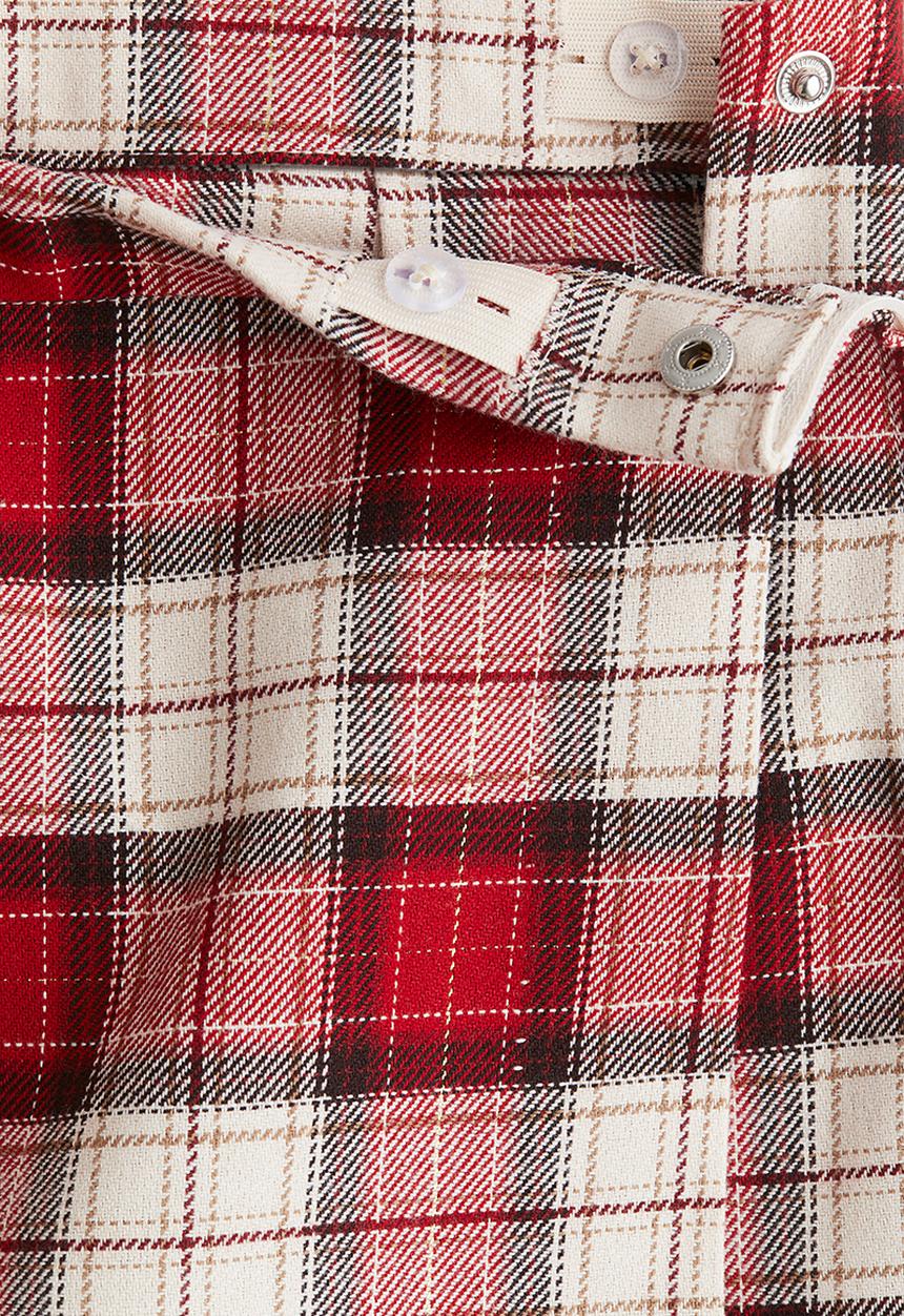 H&M - Skirt - red/checked