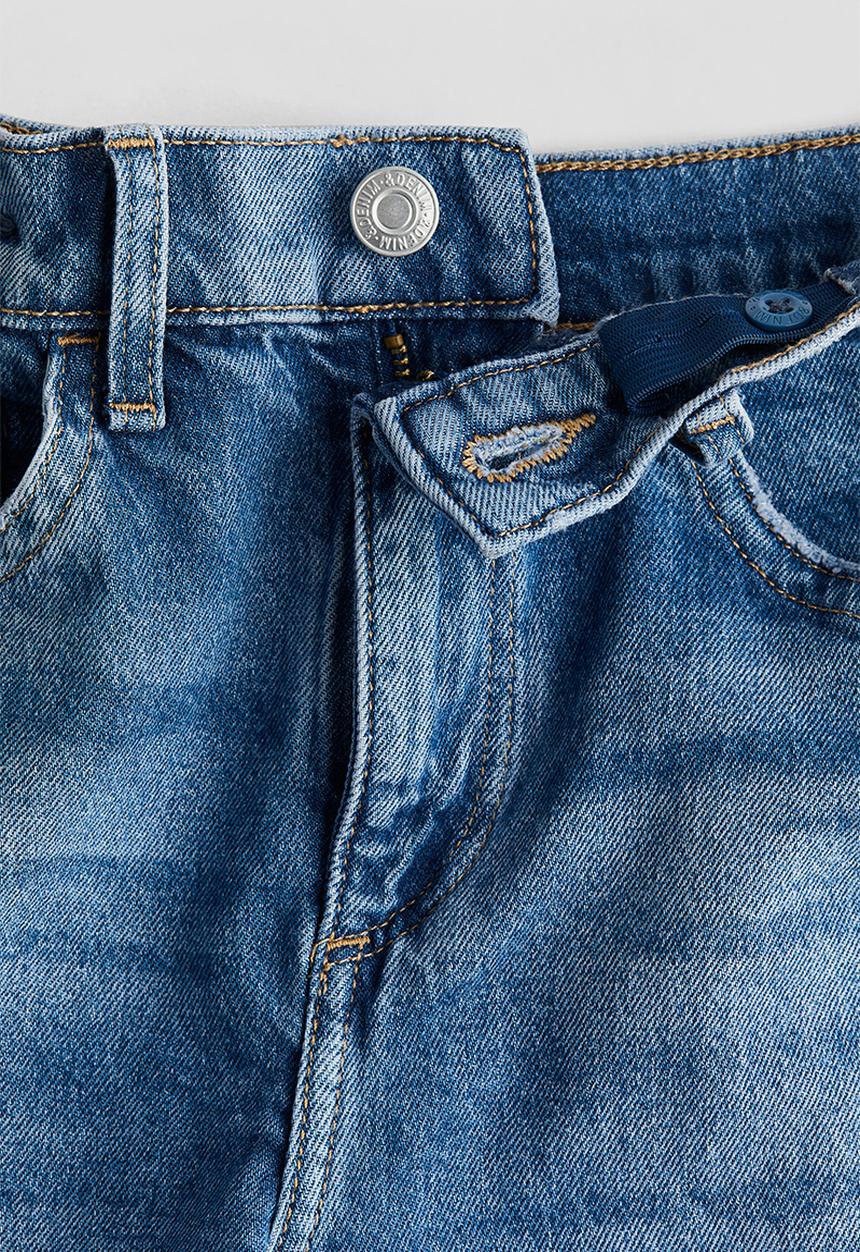 H&M - Wide leg jeans - denim blue