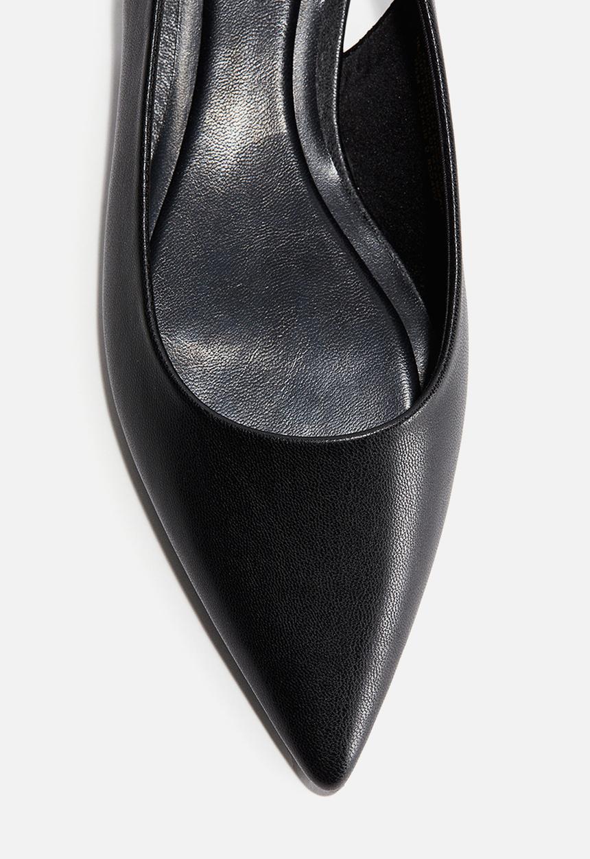H&M - Pointed slingbacks - black