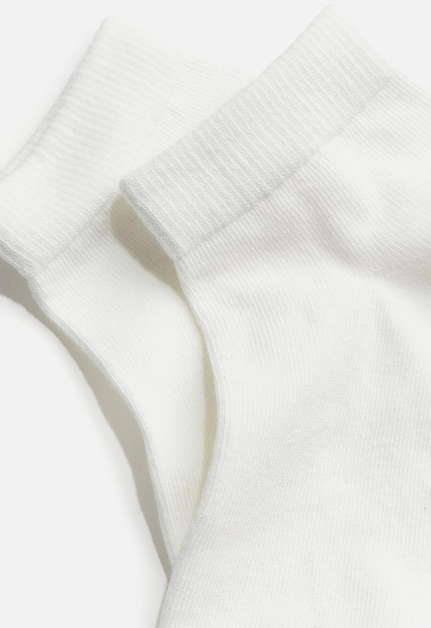 H&M - 5-Pack ankle socks - white