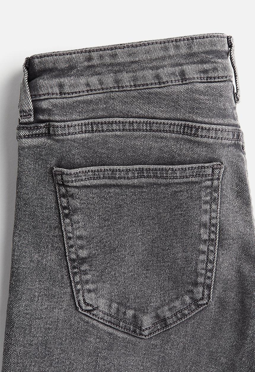 H&M - Flared low jeans - grey