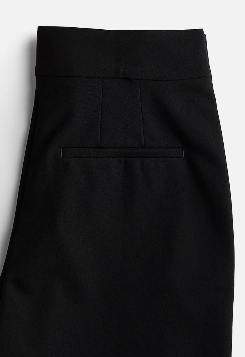 H&M - Ankle-length cigarette trousers - black