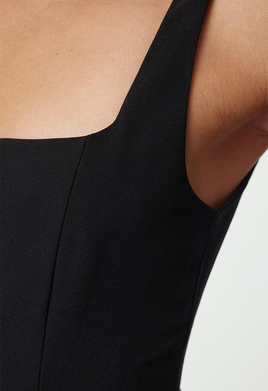 Trendyol -  Black Bodycon Knitted Elegant Evening Dress