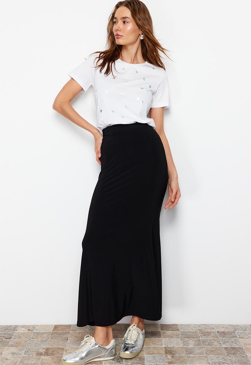 Trendyol - Skirt - black