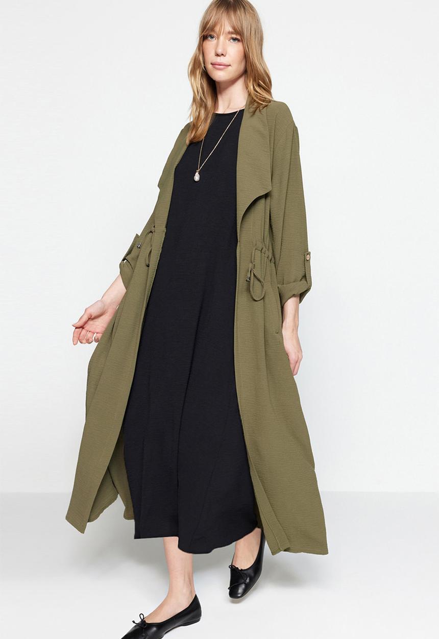 Trendyol - Black  Aerobin Woven Dress