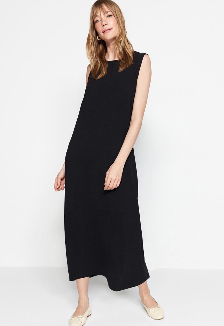 Trendyol - Black  Aerobin Woven Dress