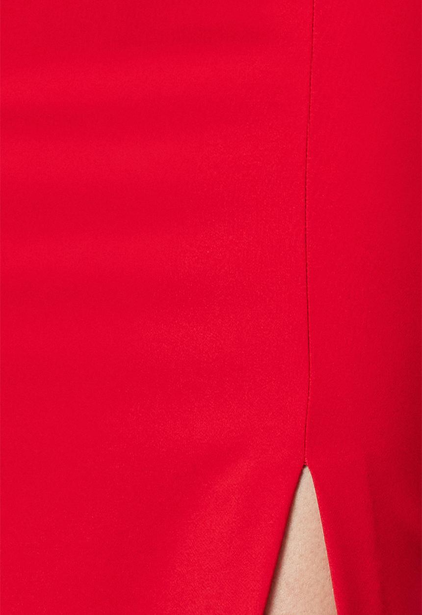 Trendyol - Graduation Dress - Red 