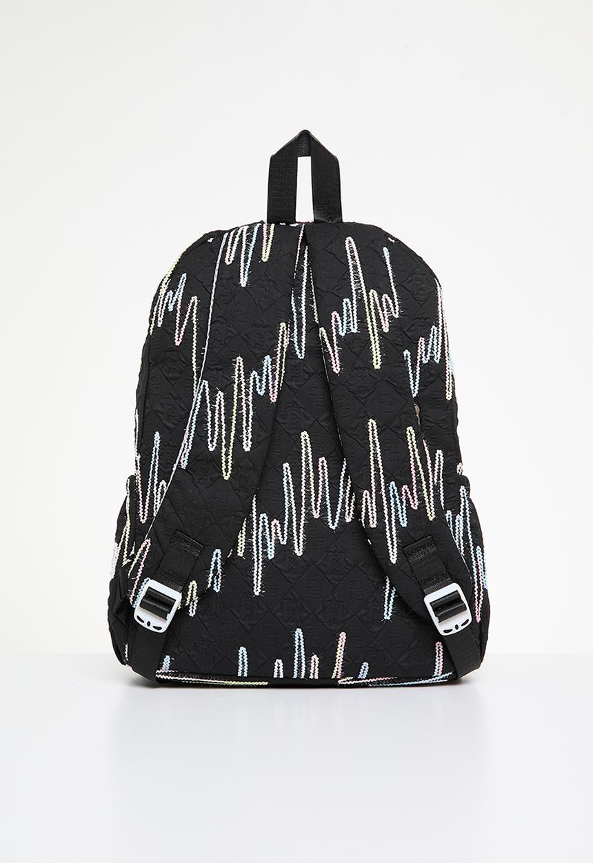 Pop Candy - Embroidered backpack - black