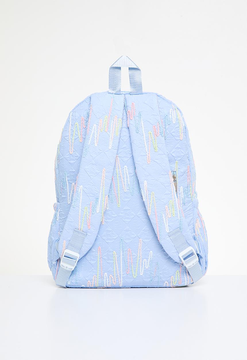 Pop Candy - Embroidered backpack - light blue