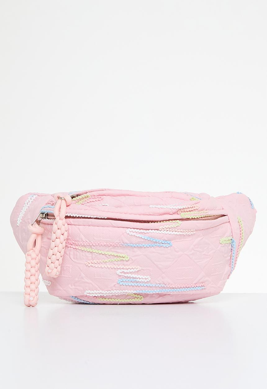 Pop Candy - Embroidered moon bag - pink