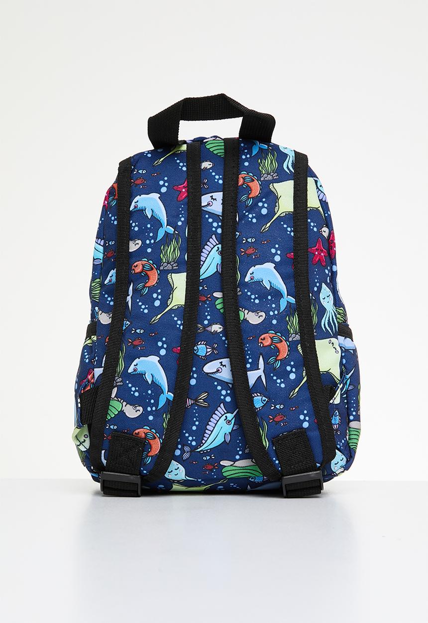 Pop Candy - Printed bag pack - blue