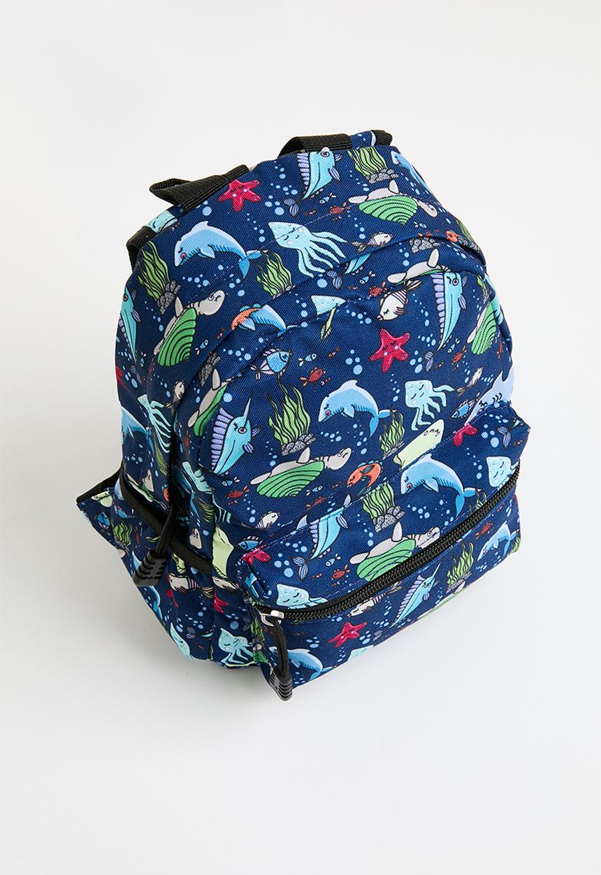 Pop Candy - Printed bag pack - blue