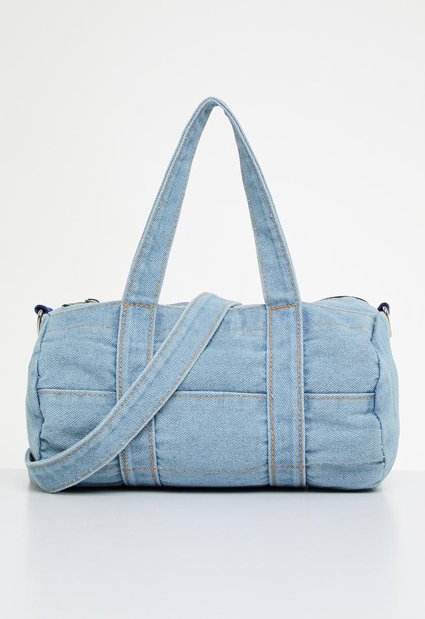 Pop Candy - Denim duffel bag - light blue