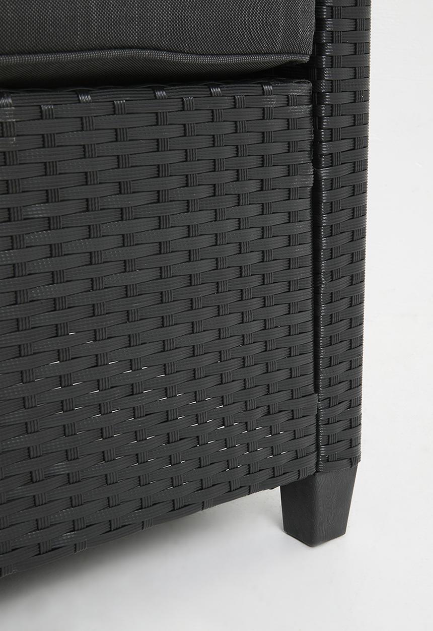 Sixth Floor - Ven Lounge set of 4 - black
