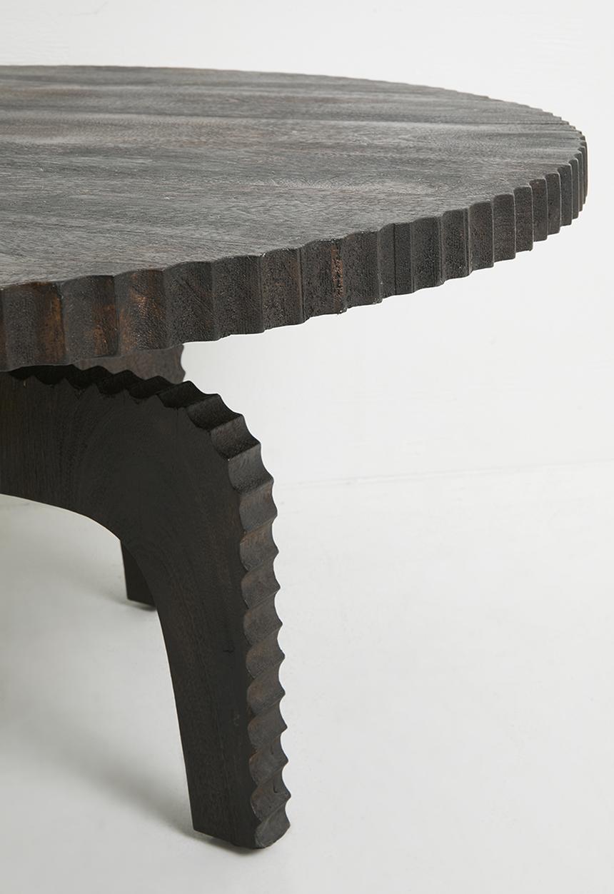 Sixth Floor - Glacier wooden coffee table - black