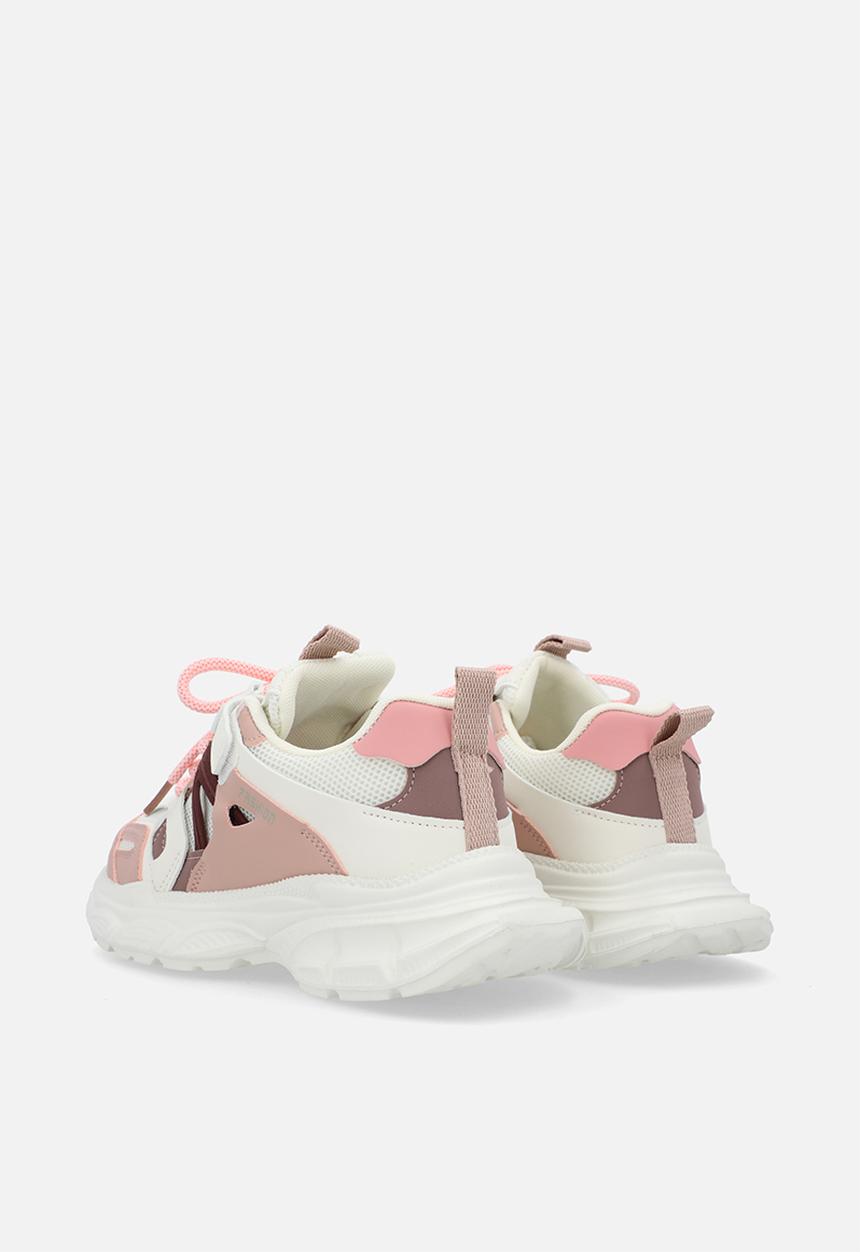 Pop Candy - Chunky sneaker - white & pink