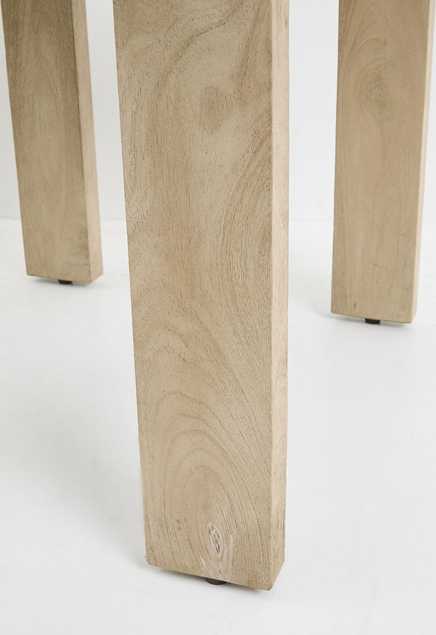 Sixth Floor - Shira wood side table - black