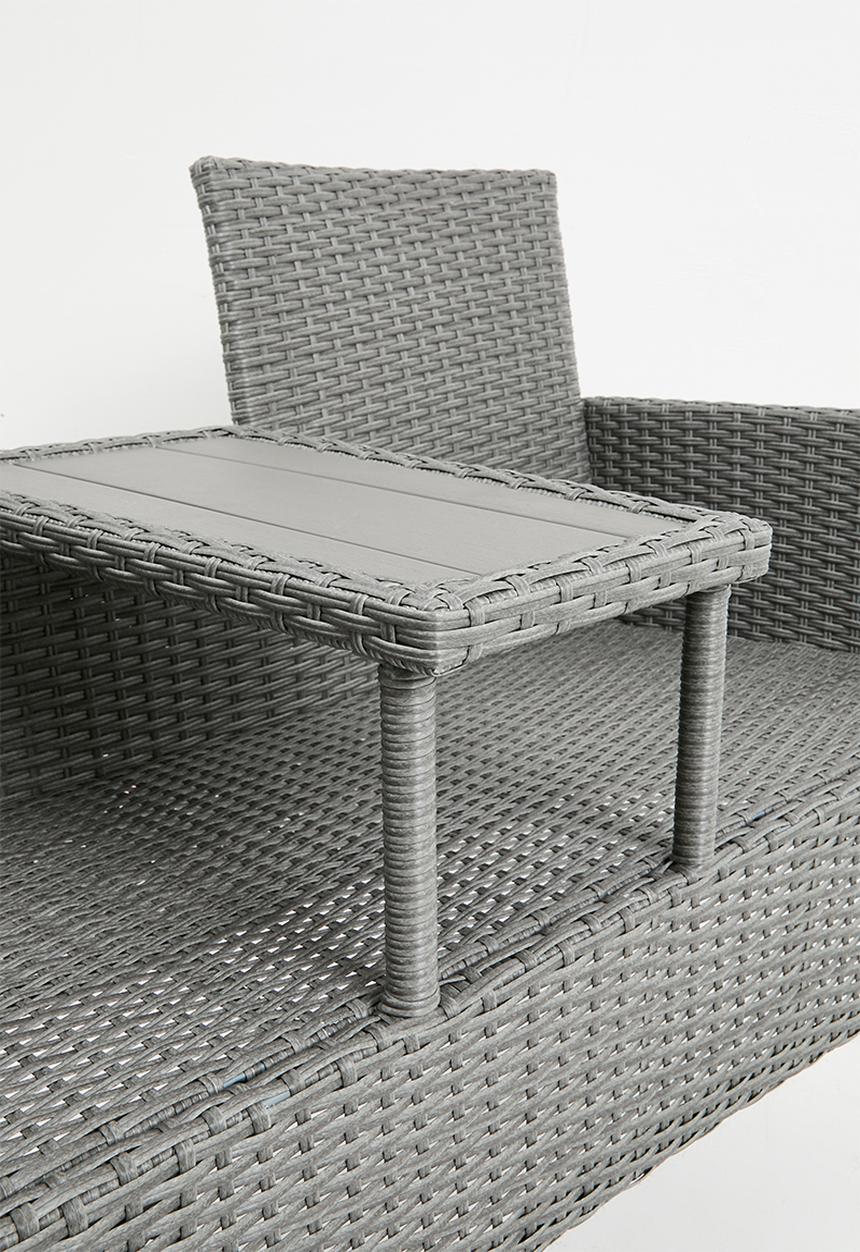 Sixth Floor - Fasterholt bench - grey