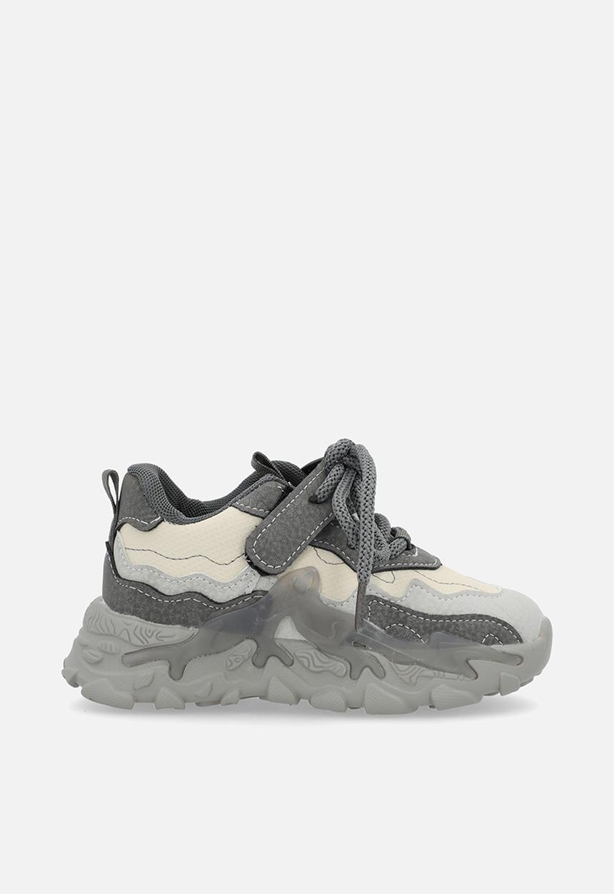 Pop Candy - Lace up & velcro sneakers - multi