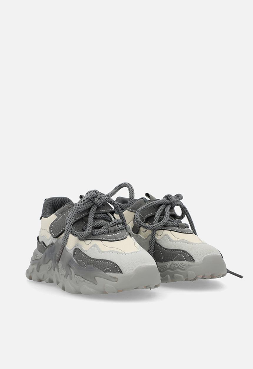Pop Candy - Lace up & velcro sneakers - multi