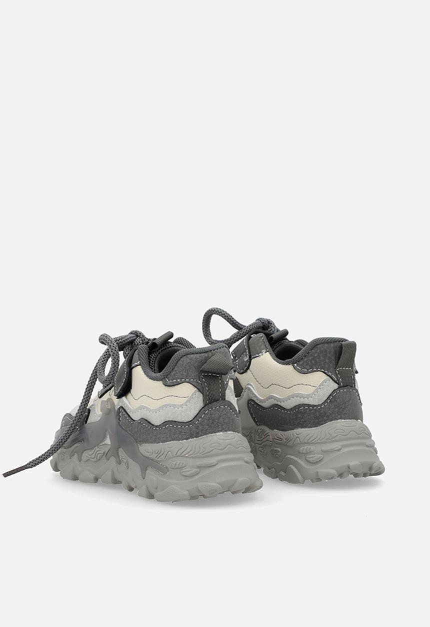 Pop Candy - Lace up & velcro sneakers - multi