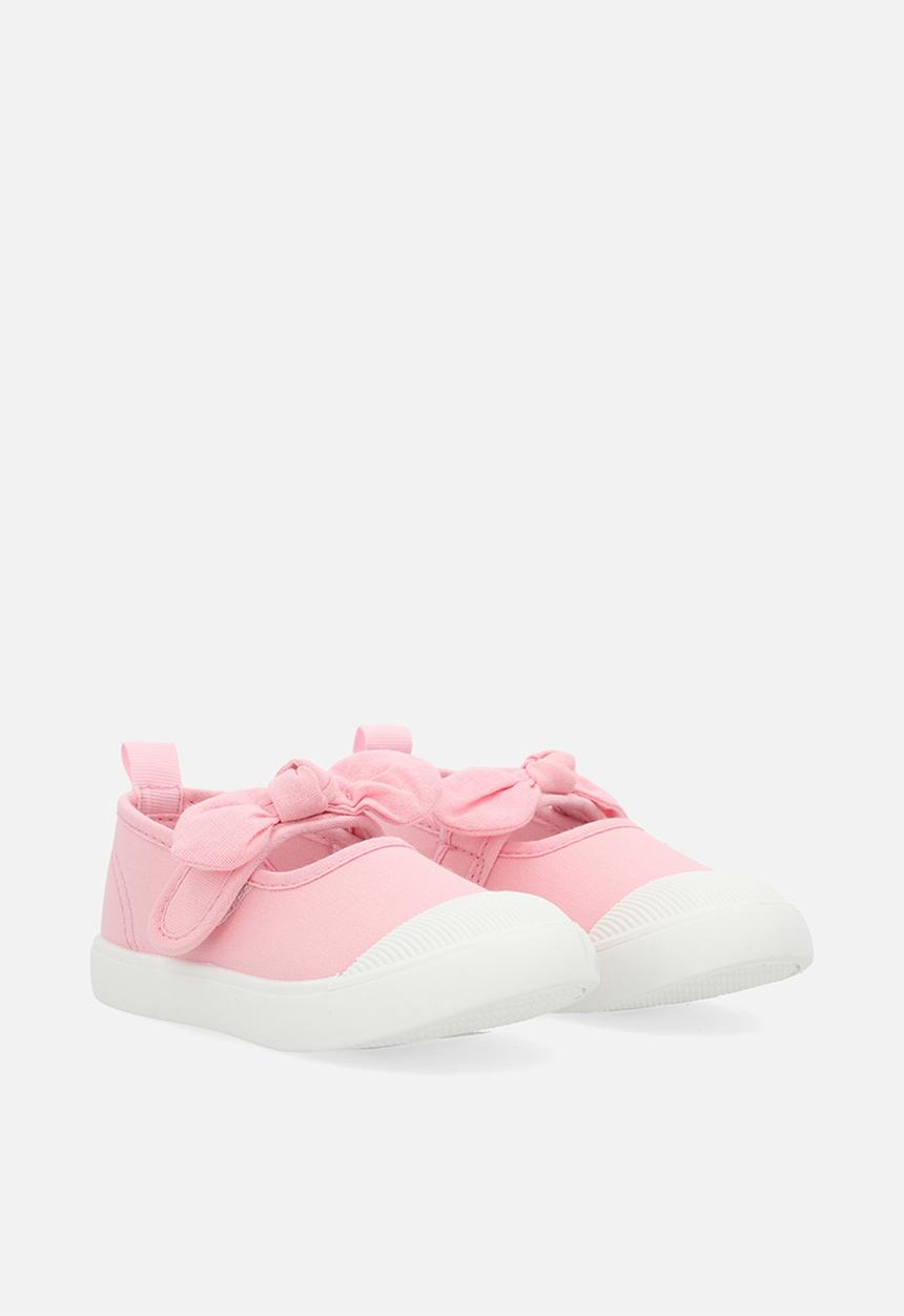 Pop Candy - Bowknot strap sneakers - pink