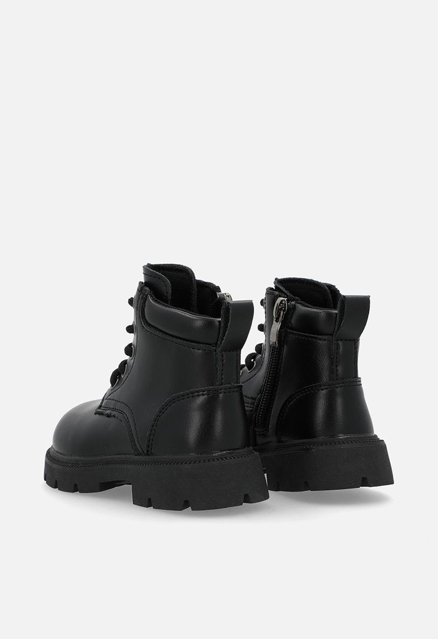 Pop Candy - Lace up boots - black