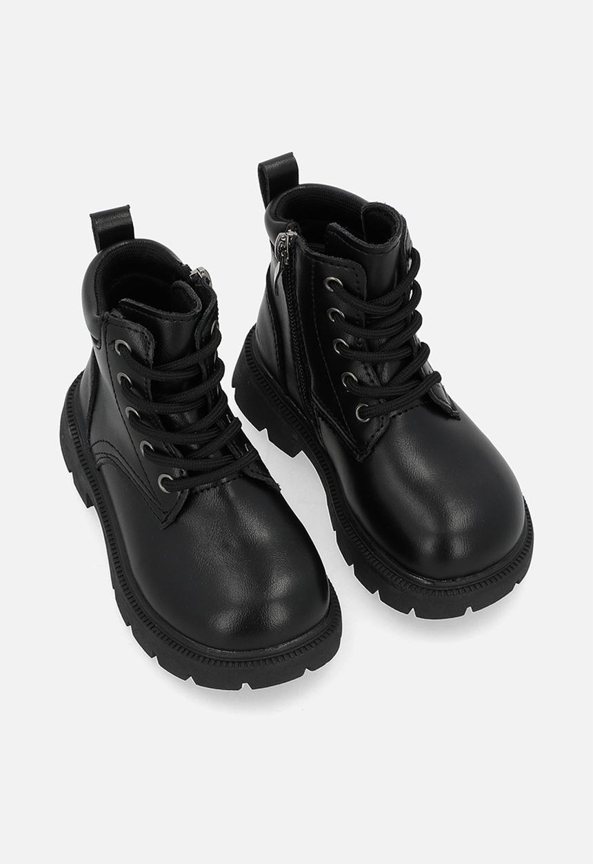 Pop Candy - Lace up boots - black