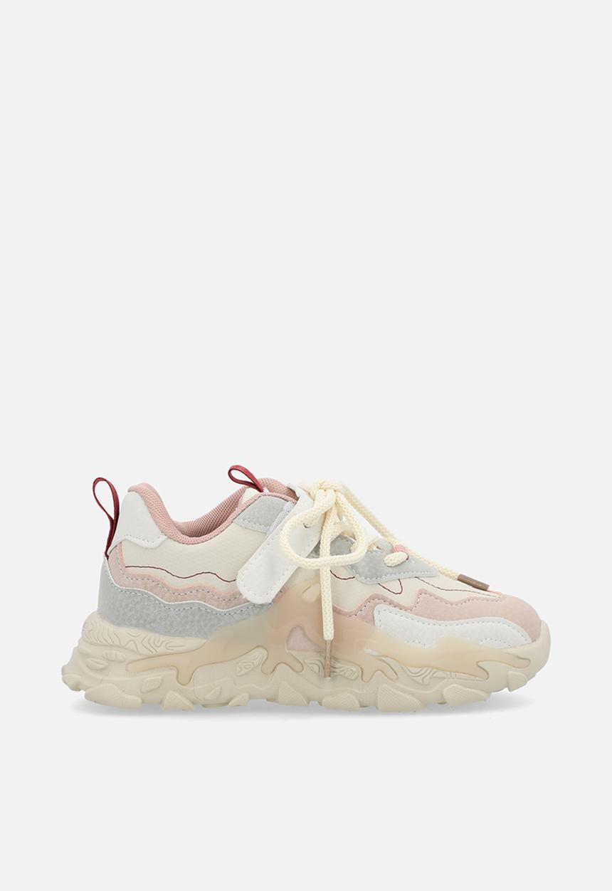 Pop Candy - Lace up & velcro sneakers - multi