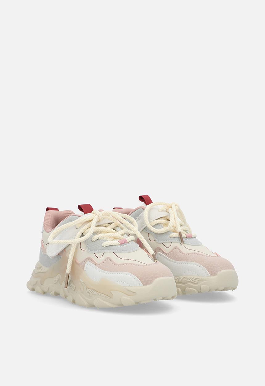 Pop Candy - Lace up & velcro sneakers - multi