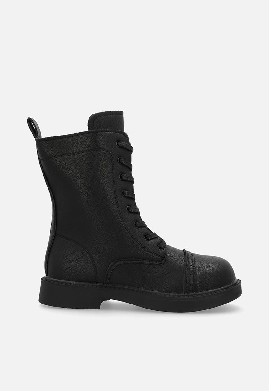 Pop Candy - Lace up boot - black