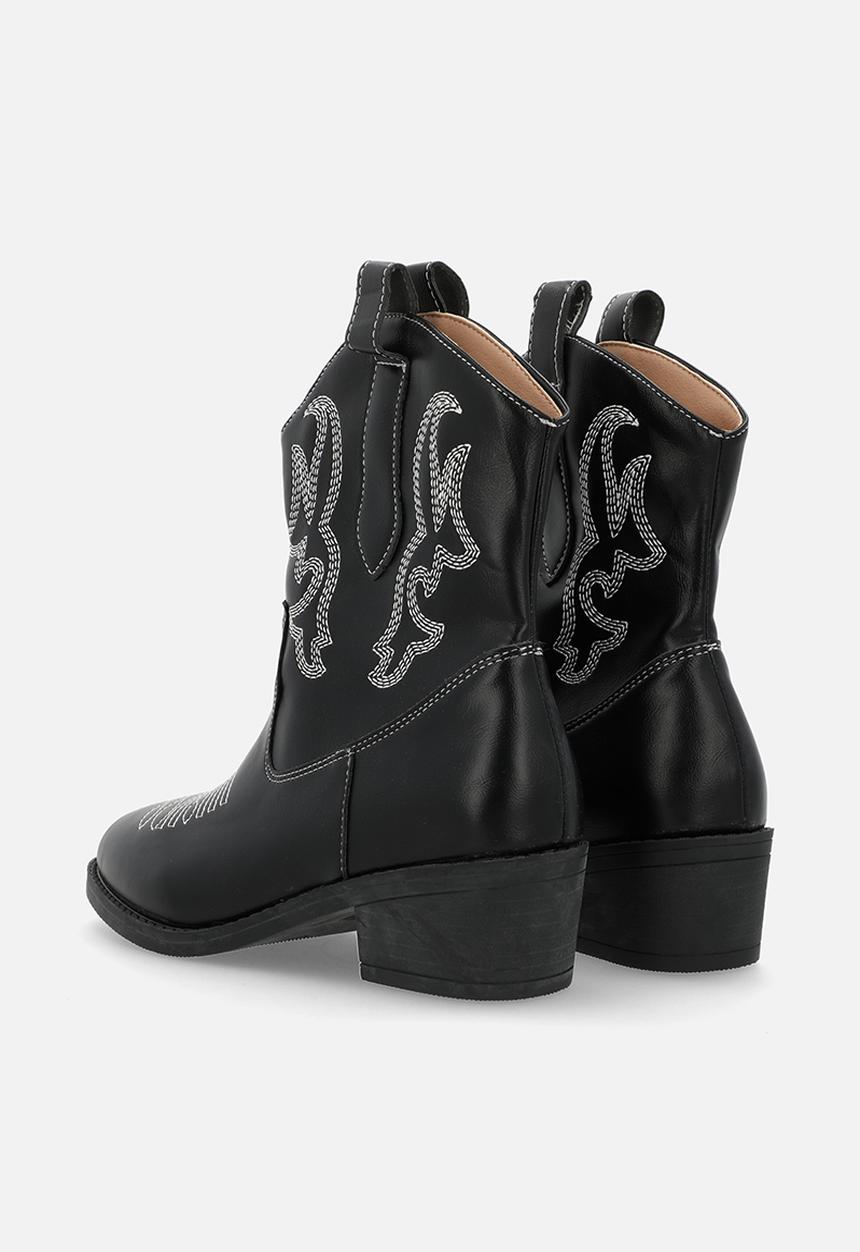 Pop Candy - Cowboy boots - black