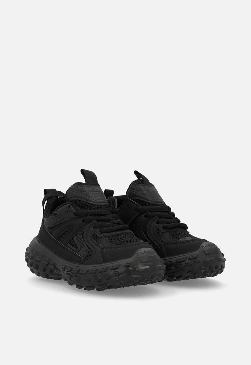 Pop Candy - Lace up sneakers - black